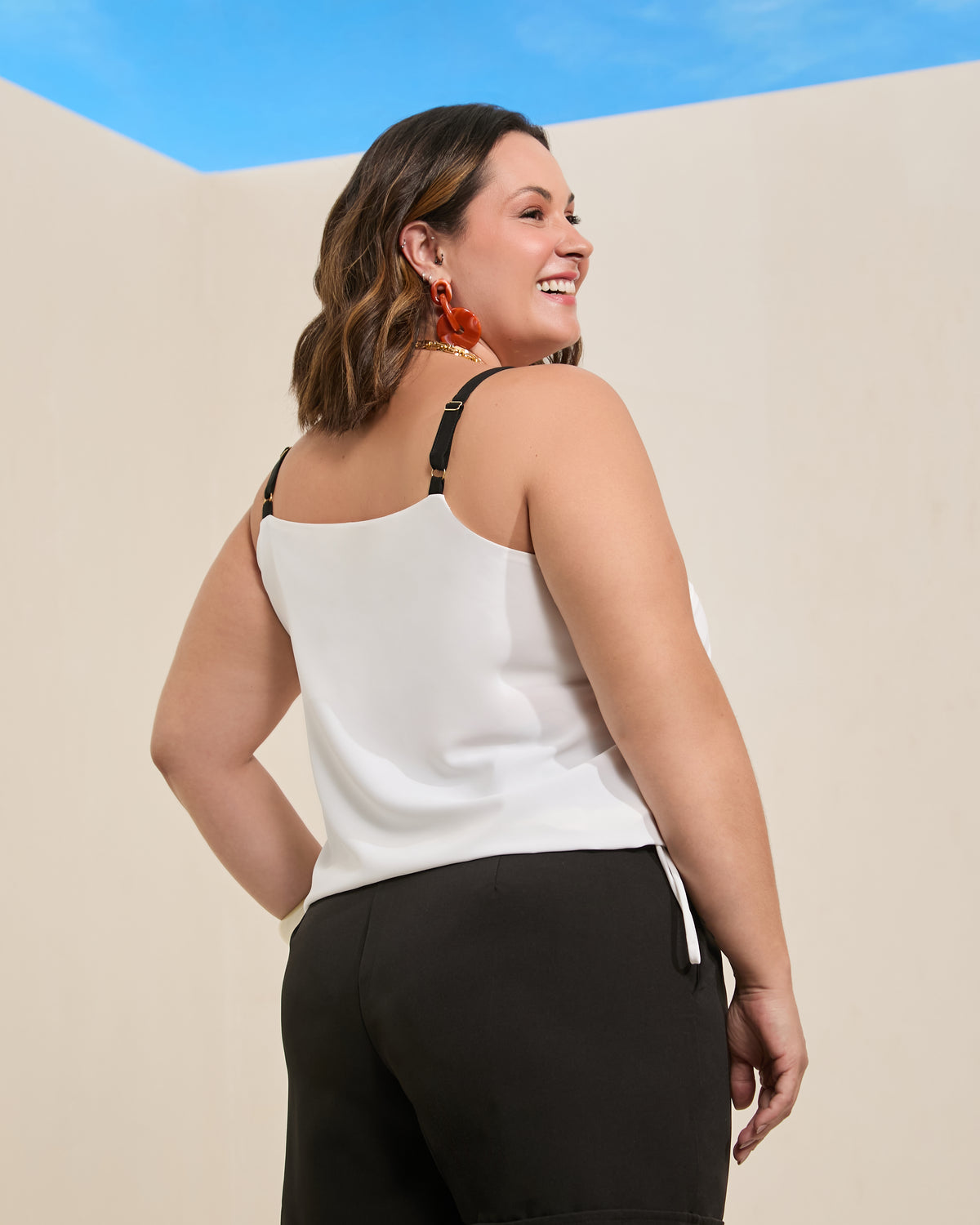 Blusa Lumiere off-white