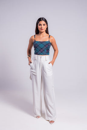 TOP XADREZ AZUL